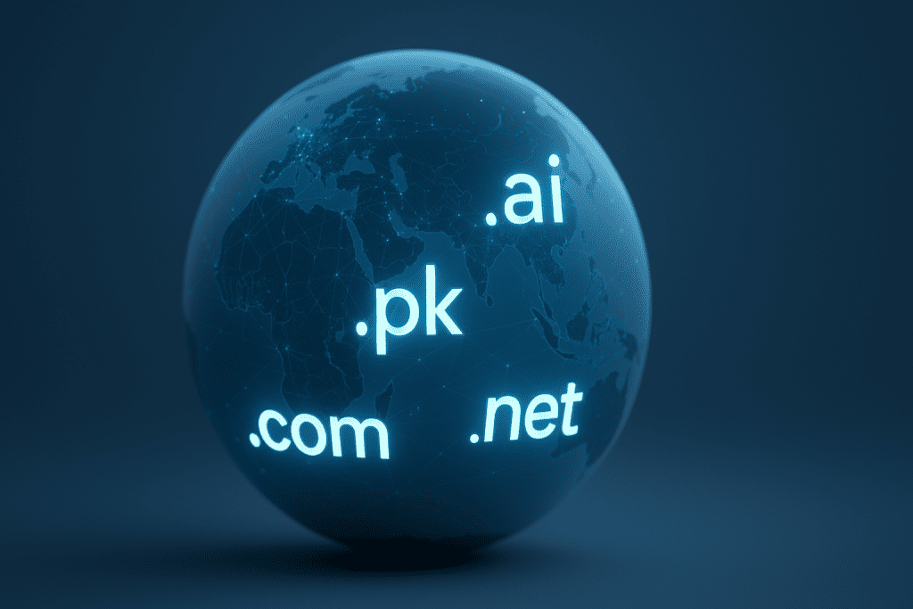.AI vs .PK vs .COM: Domain Guide for Pakistani Brands